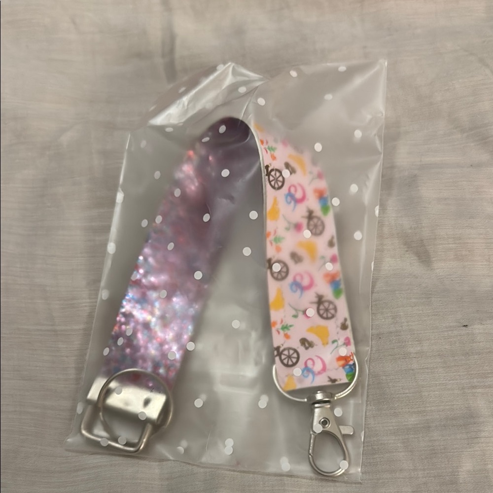 Colorful Accessory Strap Keychain
